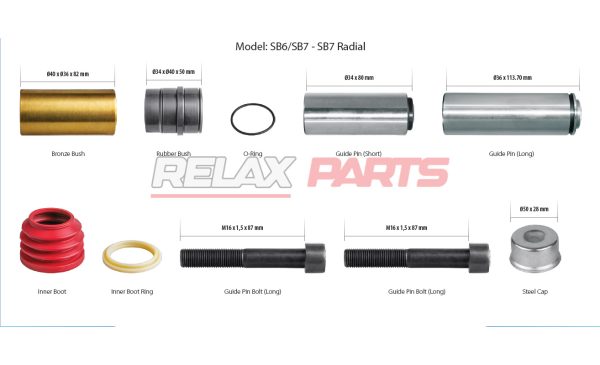 60037 - Caliper Repair Kit 42537451 KNORR