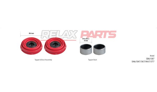 60051 - CALIPER PISTON TAPPET REPAIR KIT II304130065 KNORR