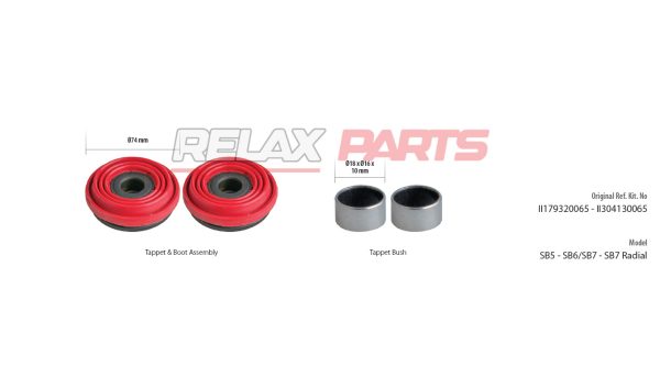 60053 - Caliper Piston Tappet Repair Kit