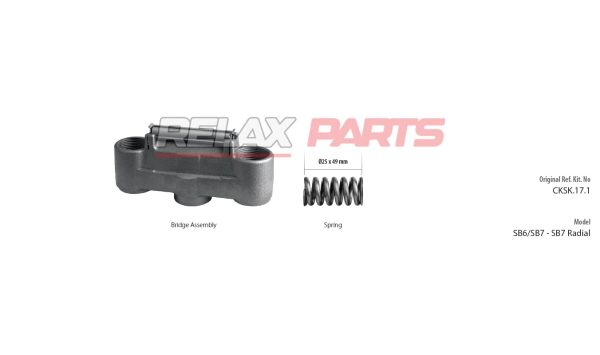 60055 - Caliper Bridge Assembly