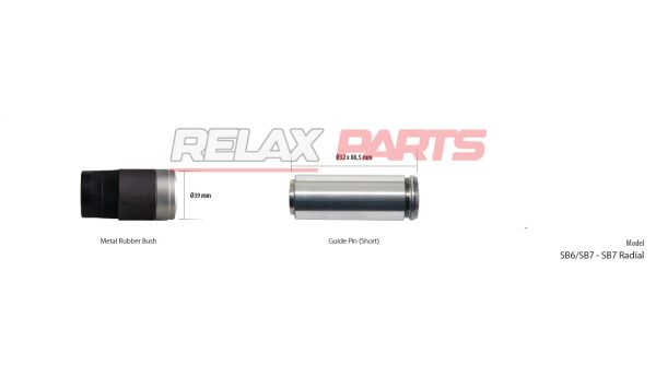 60063 - CALIPER GUIDE REPAIR KIT KNORR CALIPER