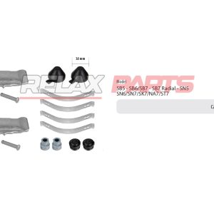 60073 - Caliper Pad Retainer Repair Kit