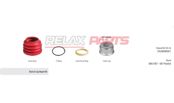 60074 - Boots & Cap Repair Kit