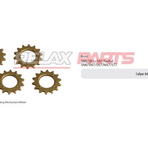 60085 - CALIPER ADJUSTING MECHANISM WHEEL KIT KNORR CALIPER