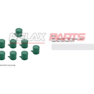 60097 - RUBBER BUSH KIT LONG KNORR CALIPER