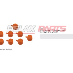 60098 - Rubber Bush Cap Kit (Short)
