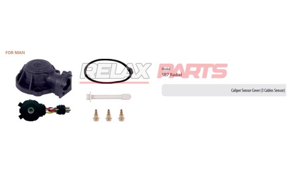 60110 - Caliper Sensor Cover (3 Cables Sensor)