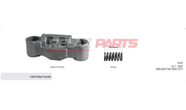 60149 - Caliper Bridge Assembly