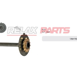 60159 - Caliper Adjusting Shaft (Without Spring)