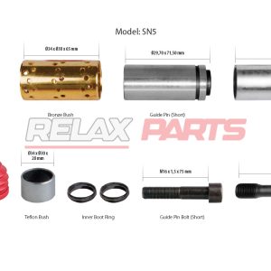 60178 - Caliper Guides & Seals Repair Kit