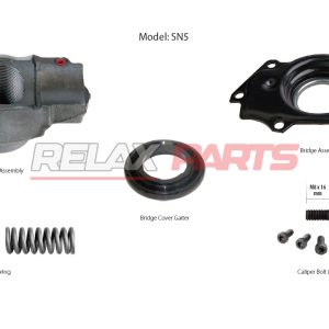 60179 - Caliper Bridge Assembly Repair Kit