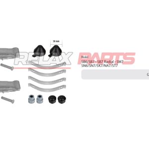 60191 - Caliper Pad Retainer Repair Kit