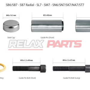 60204 - Caliper Guides & Seals Repair Kit