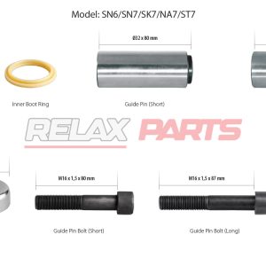 60213 - Caliper Guides & Seals Repair Kit