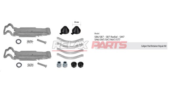 60217 - CALIPER PISTON TAPPET REPAIR KIT II304130065 KNORR