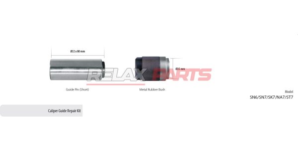 60224 - CALIPER GUIDE REPAIR KIT KNORR CALIPER