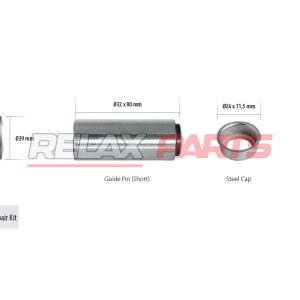 60225 - CALIPER RUBBER BUSH & GUIDE REPAIR KIT KNORR CALIPER