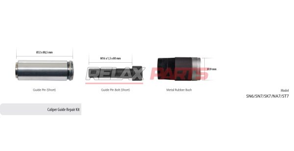 60227 - Caliper Guide Repair Kit