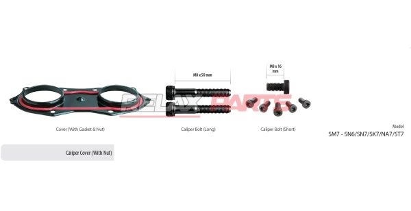 60236 - Caliper Cover (With Nut)