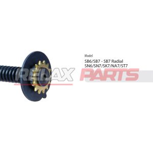 60242 - Caliper Adjusting Shaft (With Spring)