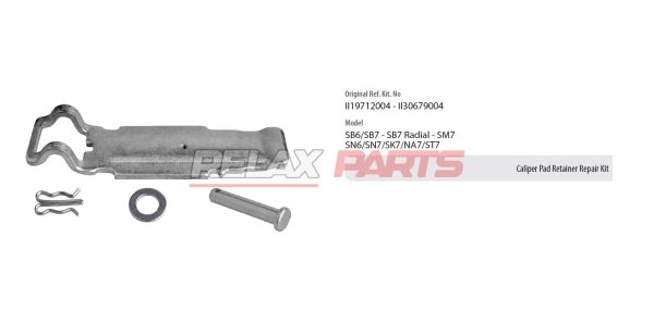60246 - Caliper Pad Retainer Repair Kit