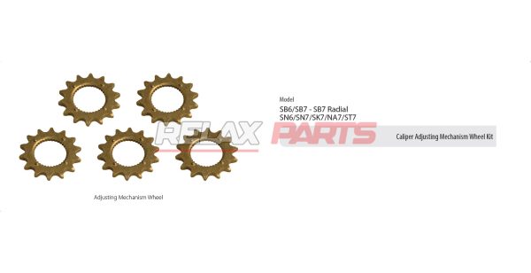 60248 - Caliper Adjusting Mechanism Wheel Kit