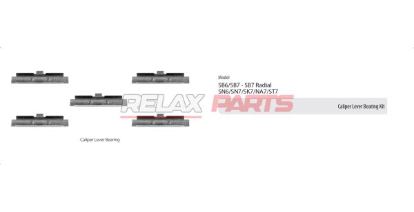 60256 - CALIPER LEVER BEARING KIT KNORR CALIPER