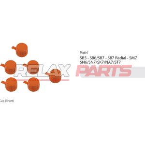 60282 - Rubber Bush Cap Kit (Short)