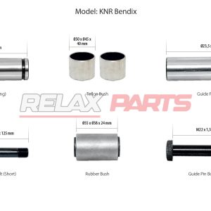 60288 - Caliper Guides & Seals Repair Kit