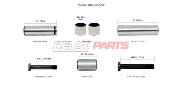 60288 - Caliper Guides & Seals Repair Kit