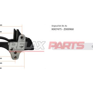60292 - Caliper Carrier Schmitz Trailer KNR Type