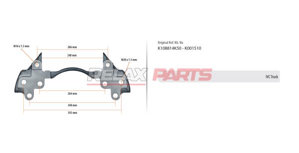 60295 - Caliper Carrier for IVC Truck