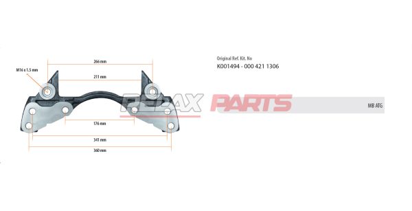 60297 - MB ATG Caliper Carrier