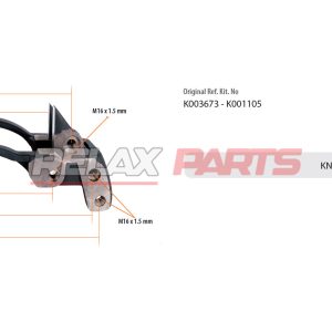 60303 - KNR Otokar Bus 19.5 Inch Caliper Carrier