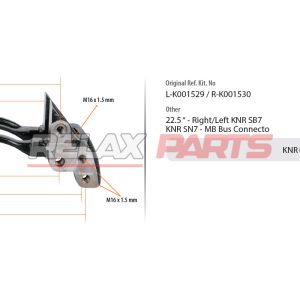 60304 - KNR Connecto Bus 22.5 Inch Caliper Carrier