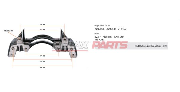 60306 - KNR Actross & AXR 22.5 (Right – Left)