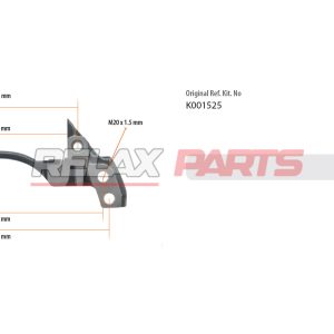 60312 - SMB Axle Caliper Carrier