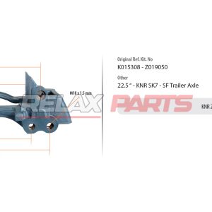60313 - KNR 22.5 Inch Caliper Carrier (for SAF Trailer)