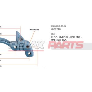 60314 - MN TGA 22,5 Inch Caliper Carrier