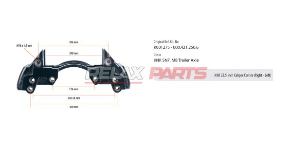 60321 - KNORR 22.5 INCH CALIPER CARRIER K001275