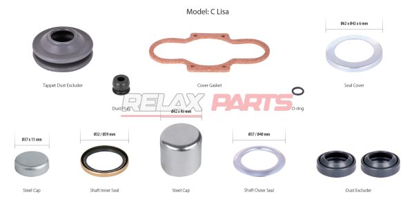 60332 - Caliper Overhaul Seal Kit