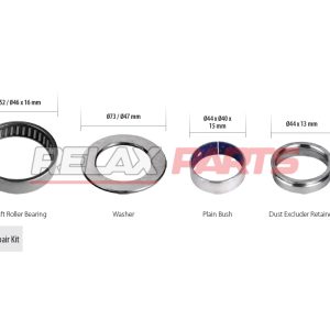 60333 - Caliper Bush & Bearing Repair Kit