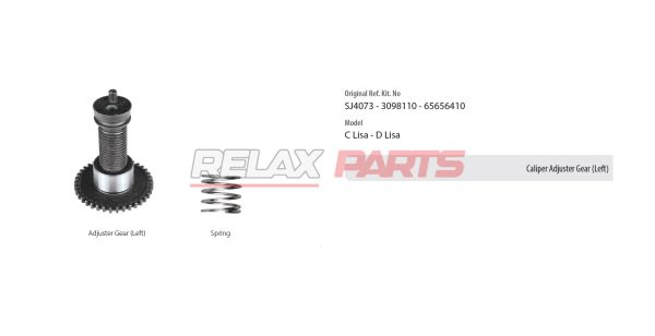 60337 - CALIPER ADJUSTER GEAR SJ4073 MERITOR