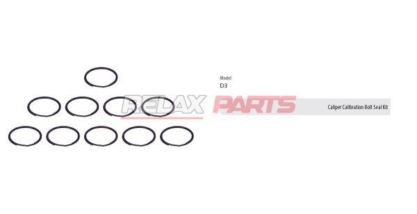 60388 - CALIPER CALIBRATION BOLT SEAL KIT MERITOR CALIPER