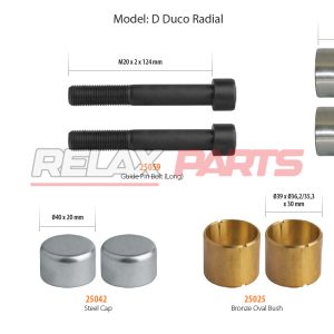 60390 - Caliper Guides & Seals Repair Kit
