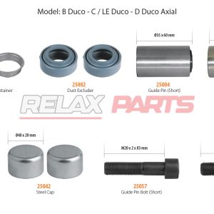 60392 - Caliper Guides & Seals Repair Kit