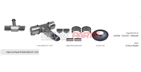 60402 - Caliper Lever Repair Kit (Radial Right/Left – Front)