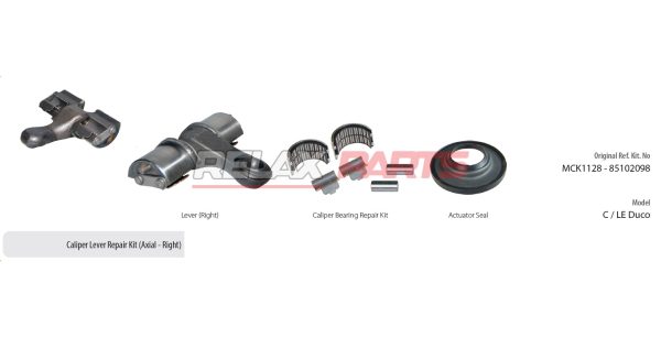 60406 - CALIPER LEVER REPAIR KIT MCK1128 MERITOR