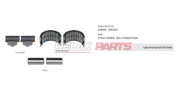 60416 - Caliper Bearing Repair Kit (Radial)