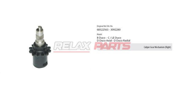60425 - Caliper Gear Mechanism (Right)